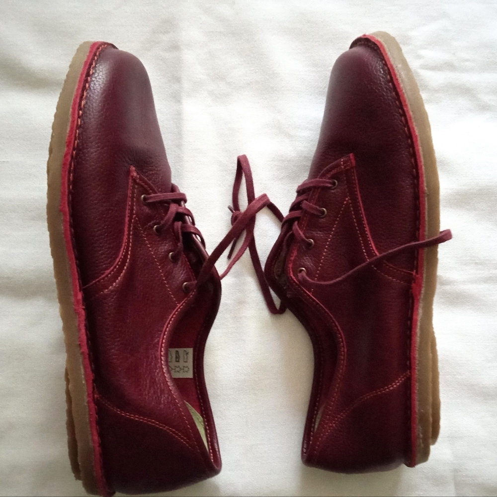 Green Unworn Gudrun Sjödén Leather Shoes Size 41 or Size 9 to 10 Wide - Picture 8 of 14